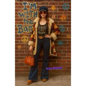 Vintage y2k Trunk LTD Limited Edition The Doors Waiting For The Sun Tank Top